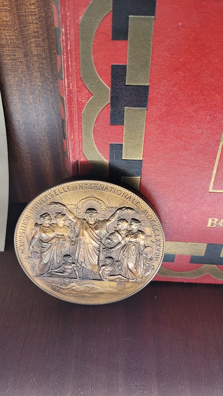 Médaille exposition de 1878
